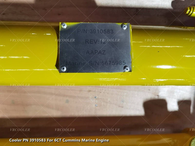 Cooler PN 3910583 For 6CT Cummins Marine Engine Cooler PN 3910583 For 6CT Cummins Marine Engine